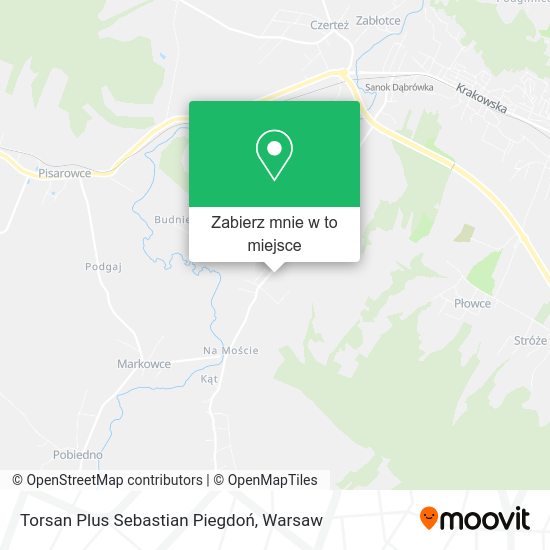 Mapa Torsan Plus Sebastian Piegdoń