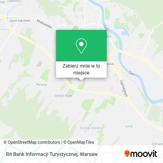 Mapa Bit Bank Informacji Turystycznej