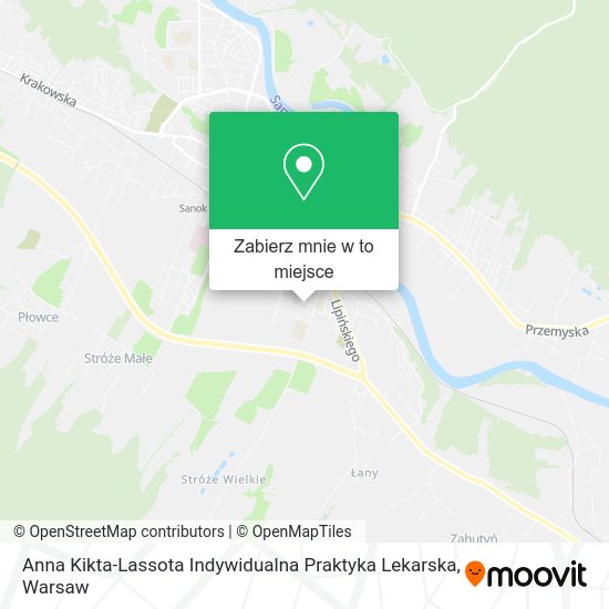 Mapa Anna Kikta-Lassota Indywidualna Praktyka Lekarska