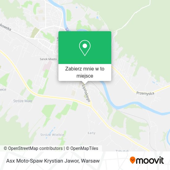 Mapa Asx Moto-Spaw Krystian Jawor