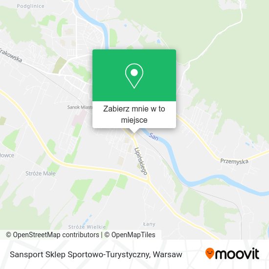 Mapa Sansport Sklep Sportowo-Turystyczny