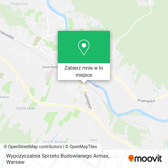 Mapa Wypozyczalnia Sprzetu Budowlanego Armax