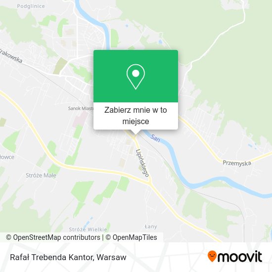 Mapa Rafał Trebenda Kantor