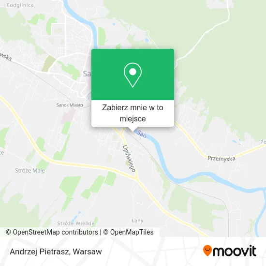 Mapa Andrzej Pietrasz