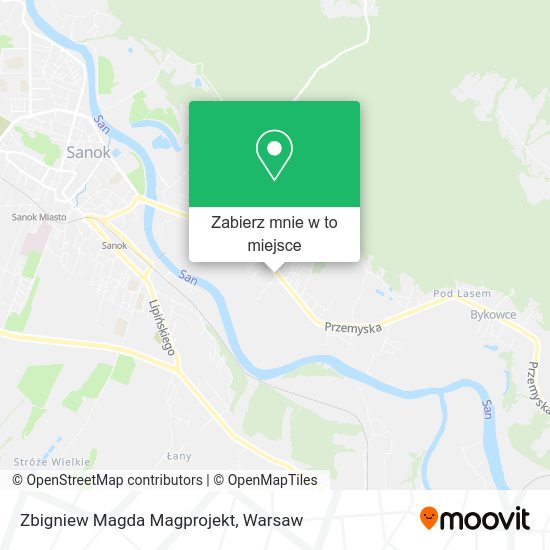 Mapa Zbigniew Magda Magprojekt