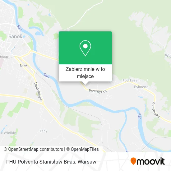 Mapa FHU Polventa Stanisław Biłas