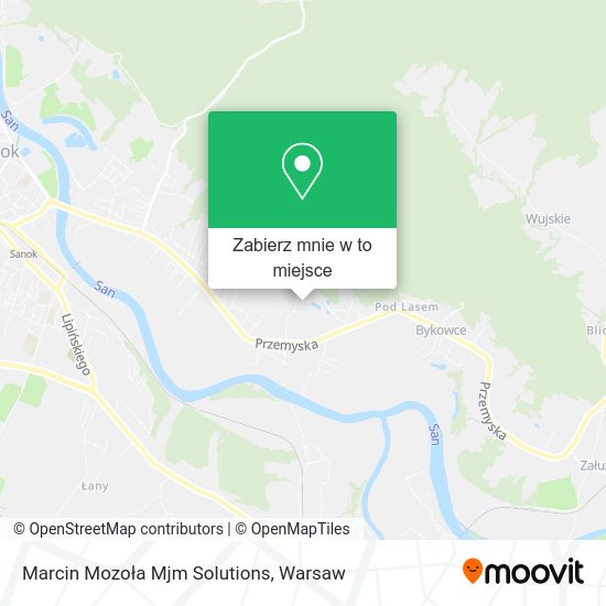 Mapa Marcin Mozoła Mjm Solutions