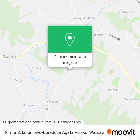 Mapa Firma Szkoleniowo-Doradcza Agata Piszko