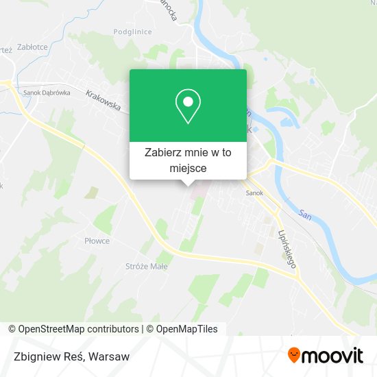 Mapa Zbigniew Reś