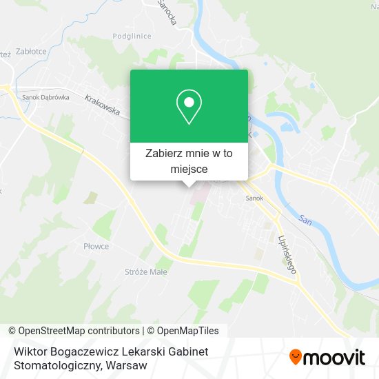 Mapa Wiktor Bogaczewicz Lekarski Gabinet Stomatologiczny