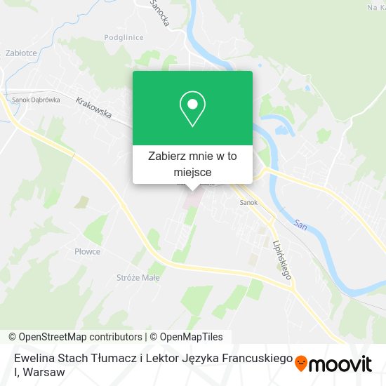 Mapa Ewelina Stach Tłumacz i Lektor Języka Francuskiego I