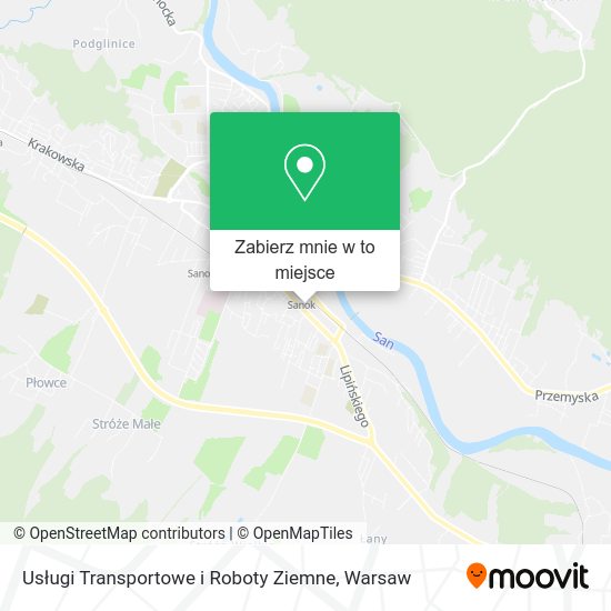 Mapa Usługi Transportowe i Roboty Ziemne