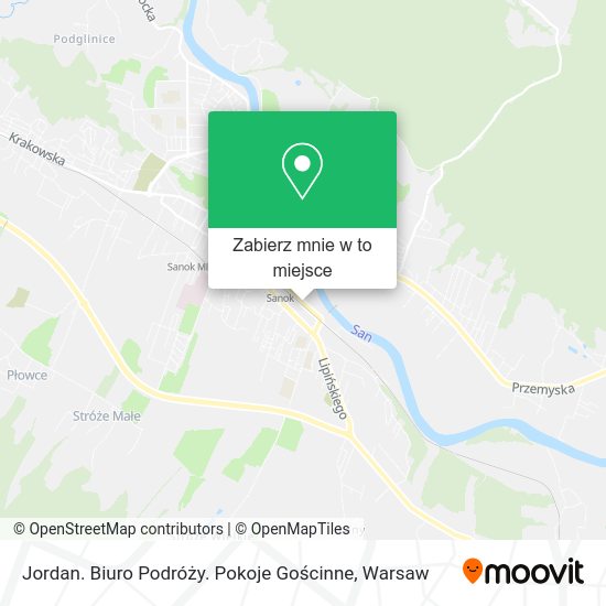 Mapa Jordan. Biuro Podróży. Pokoje Gościnne