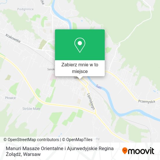 Mapa Manuri Masaze Orientalne i Ajurwedyjskie Regina Żołądź