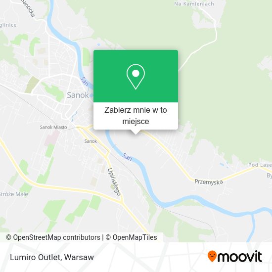 Mapa Lumiro Outlet