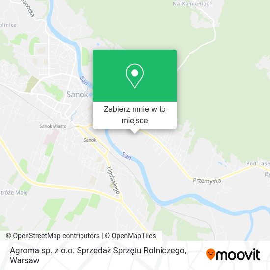 Mapa Agroma sp. z o.o. Sprzedaż Sprzętu Rolniczego