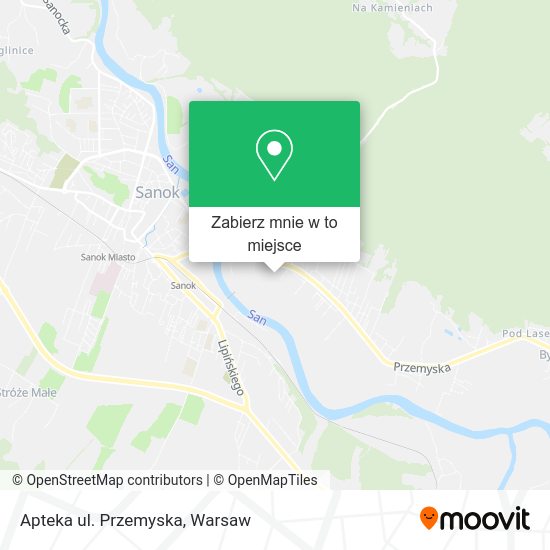 Mapa Apteka ul. Przemyska