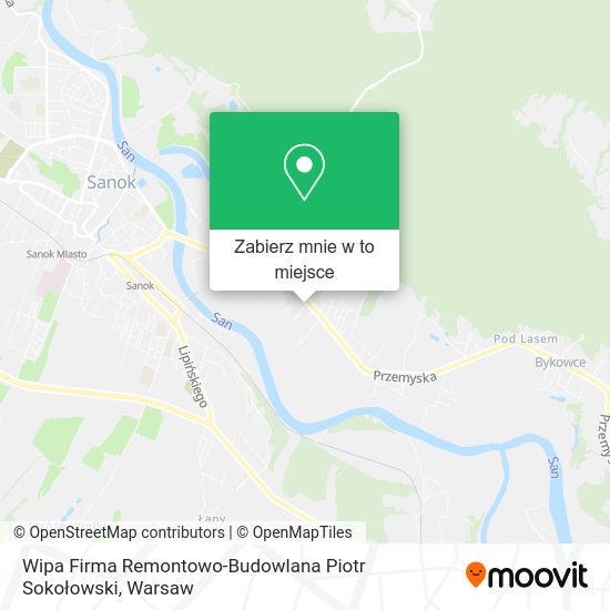 Mapa Wipa Firma Remontowo-Budowlana Piotr Sokołowski