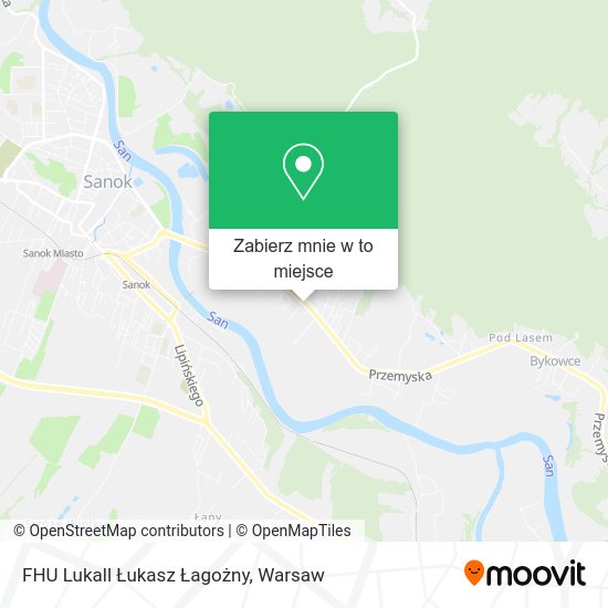 Mapa FHU Lukall Łukasz Łagożny