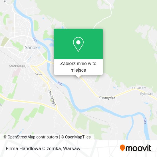 Mapa Firma Handlowa Cizemka