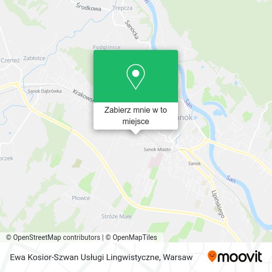 Mapa Ewa Kosior-Szwan Usługi Lingwistyczne