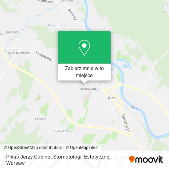 Mapa Pikus Jerzy Gabinet Stomatologii Estetycznej