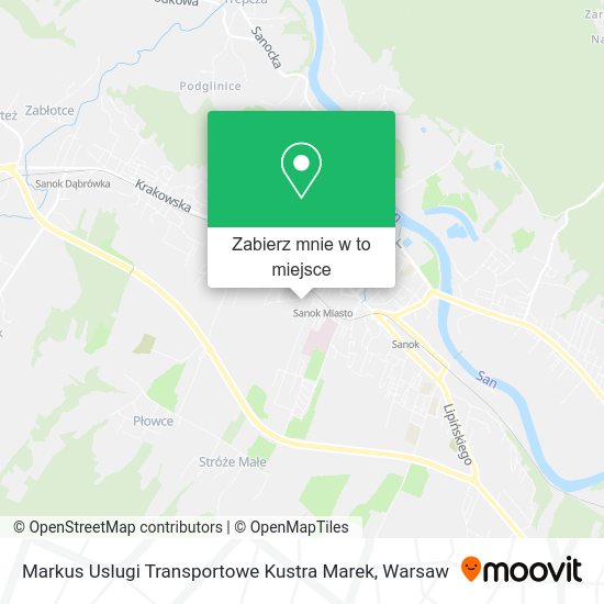 Mapa Markus Uslugi Transportowe Kustra Marek