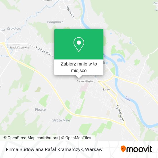 Mapa Firma Budowlana Rafał Kramarczyk