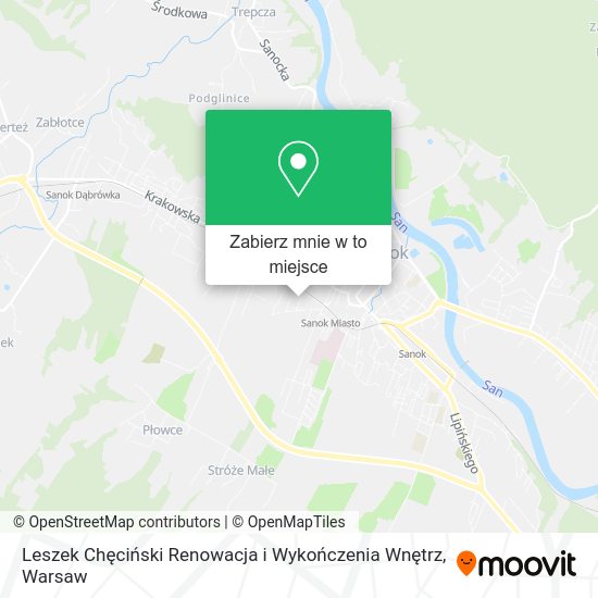 Mapa Leszek Chęciński Renowacja i Wykończenia Wnętrz