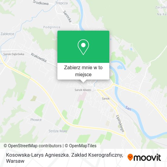 Mapa Kosowska-Larys Agnieszka. Zakład Kserograficzny