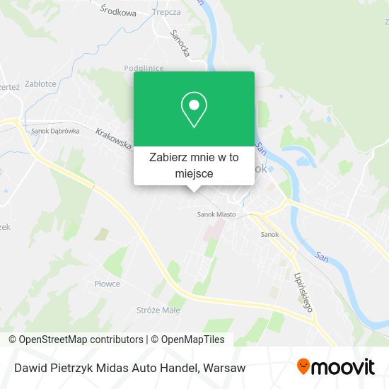 Mapa Dawid Pietrzyk Midas Auto Handel