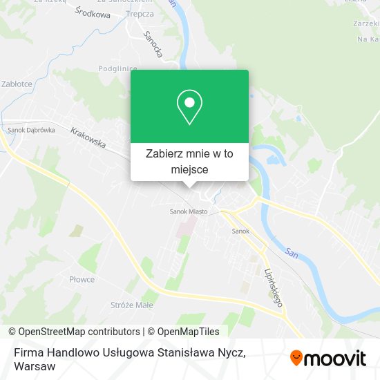 Mapa Firma Handlowo Usługowa Stanisława Nycz