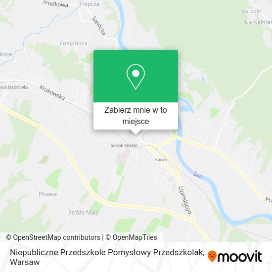 Mapa Niepubliczne Przedszkole Pomysłowy Przedszkolak