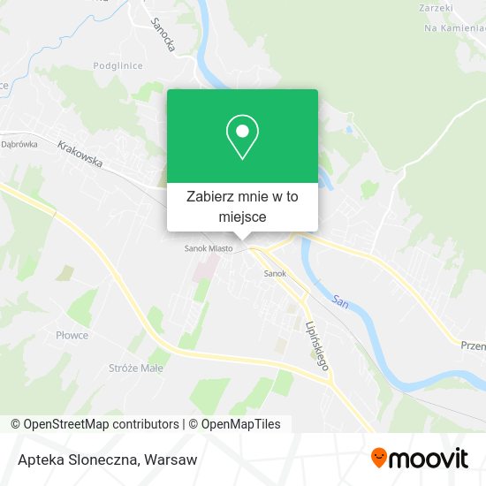 Mapa Apteka Sloneczna