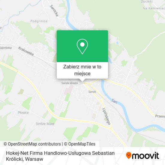 Mapa Hokej-Net Firma Handlowo-Usługowa Sebastian Królicki