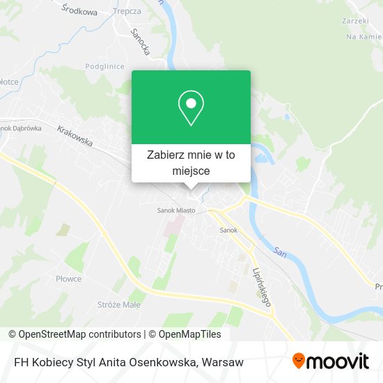 Mapa FH Kobiecy Styl Anita Osenkowska