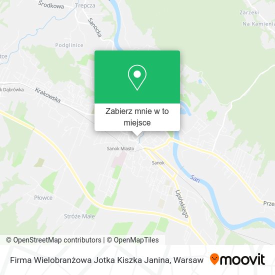 Mapa Firma Wielobranżowa Jotka Kiszka Janina