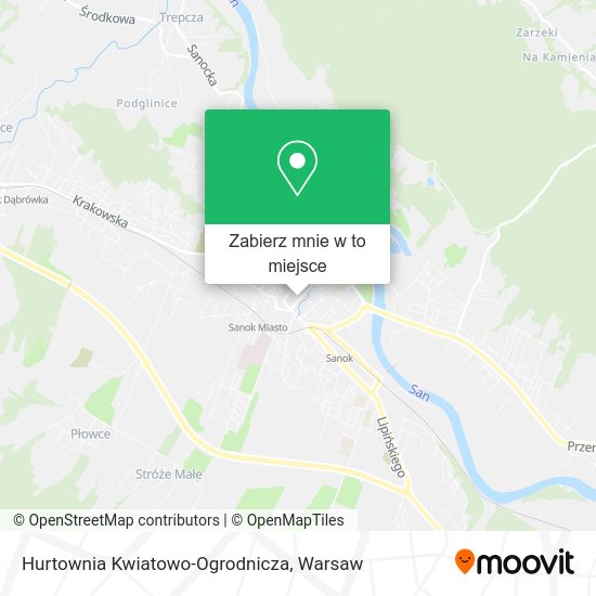 Mapa Hurtownia Kwiatowo-Ogrodnicza