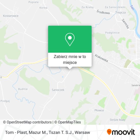 Mapa Tom - Plast, Mazur M., Tszan T. S.J.