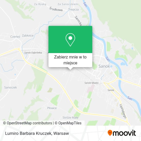 Mapa Lumiro Barbara Kruczek