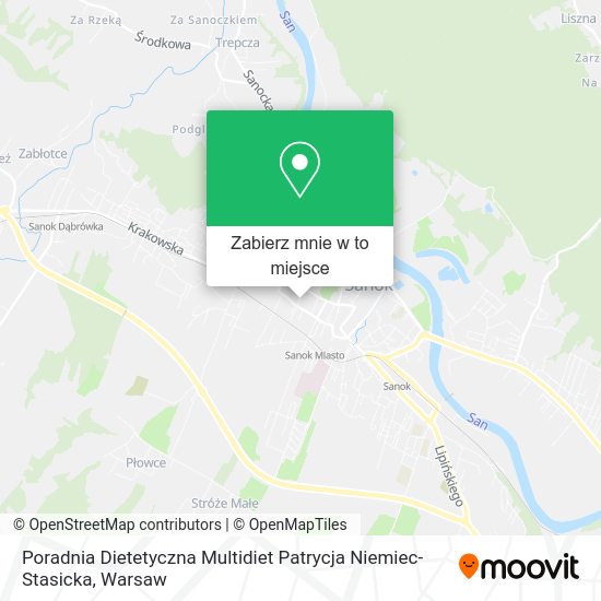 Mapa Poradnia Dietetyczna Multidiet Patrycja Niemiec-Stasicka