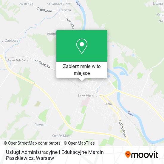 Mapa Usługi Administracyjne i Edukacyjne Marcin Paszkiewicz