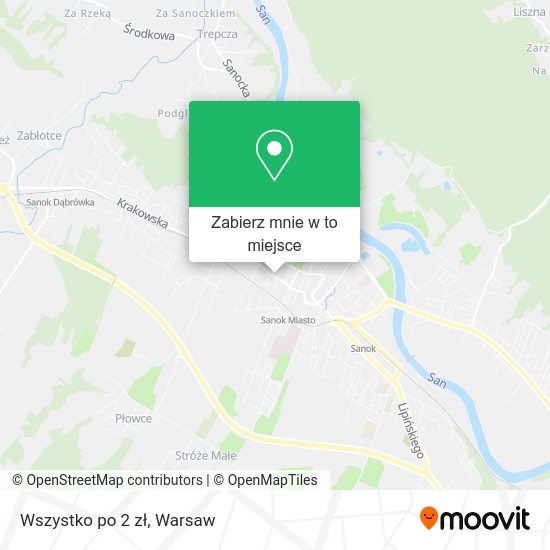 Mapa Wszystko po 2 zł