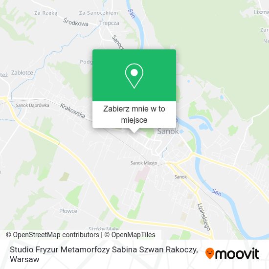 Mapa Studio Fryzur Metamorfozy Sabina Szwan Rakoczy