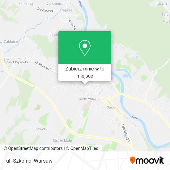 Mapa ul. Szkolna