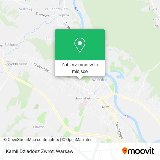 Mapa Kamil Dziadosz Zwrot