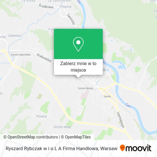 Mapa Ryszard Rybczak w i o L A Firma Handlowa