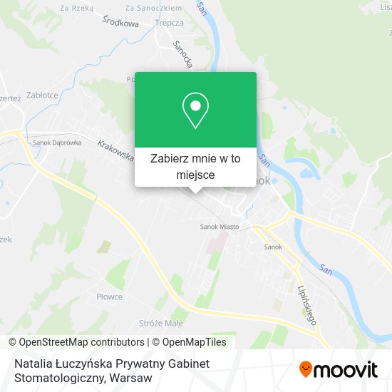 Mapa Natalia Łuczyńska Prywatny Gabinet Stomatologiczny