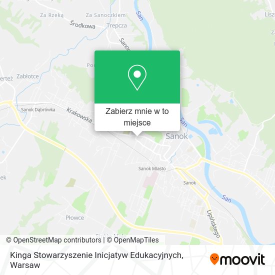 Mapa Kinga Stowarzyszenie Inicjatyw Edukacyjnych