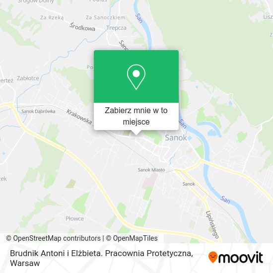 Mapa Brudnik Antoni i Elżbieta. Pracownia Protetyczna